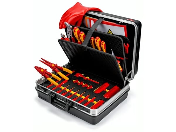 Knipex verktøysett GRUNNLEGGENDE VERKTØYKASSE ELEKTROMBILITET 465*200*410MM