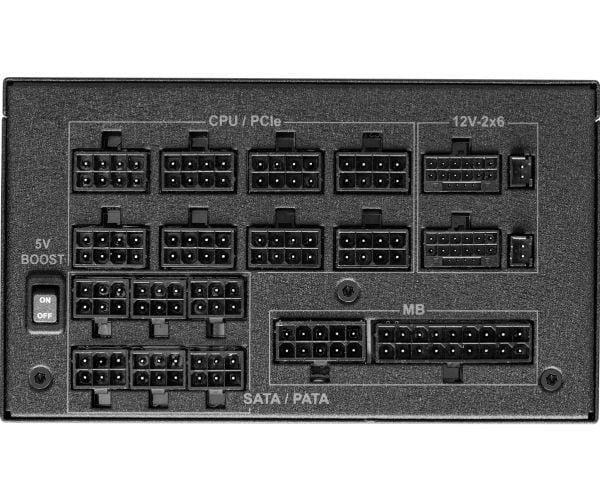 ASRock Taichi TC-1650T - Strømforsyning (intern) - ATX12V 3.1/ EPS12V - 80 PLUS Titanium - Cybenetics Titanium - AC 100-240 V - 1650 watt