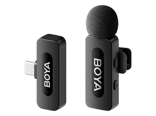 BOYA BY-V10 (V2.0), Mikrofon med klemme, 20 - 16000 Hz, 80 dB, Trådløs, USB, 100 m BOYA BY-V10 (V2.0), Mikrofon med klemme, 20 - 16000 Hz, 80 dB, Trådløs, USB, 100 m