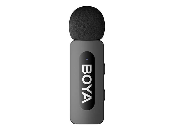 BOYA BY-V10 (V2.0), Mikrofon med klemme, 20 - 16000 Hz, 80 dB, Trådløs, USB, 100 m