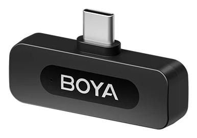 BOYA BY-V10 (V2.0), Mikrofon med klemme, 20 - 16000 Hz, 80 dB, Trådløs, USB, 100 m