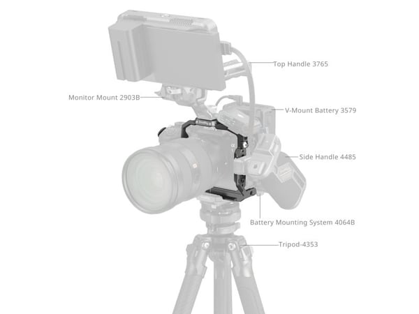 SmallRig 5187, 70 mm, 147,5 mm, 112,5 mm, 166,5 g, 122,5 mm, 162 mm