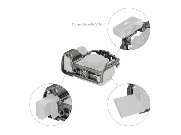 SmallRig 5187, 70 mm, 147,5 mm, 112,5 mm, 166,5 g, 122,5 mm, 162 mm