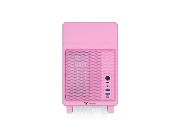 Thermaltake TR100, Mini Tower, PC, Vaaleanpunainen, Mini-ITX, SPCC, Terästä, 6,8 cm