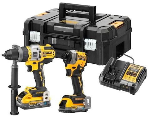 DeWALT DCK2052H1E1T-QW, 200 nm, Batteri, 18 V, 2 styck
