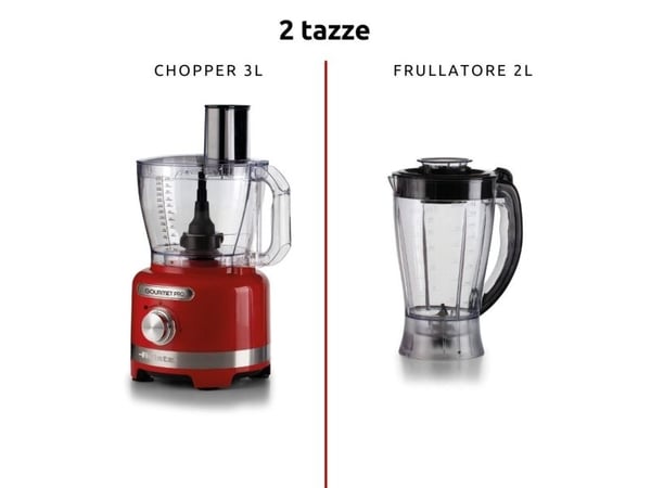 Ariete 1782/00, 3 L, Punainen, Rotaatio, 2 L, Vaivaus, 3 L