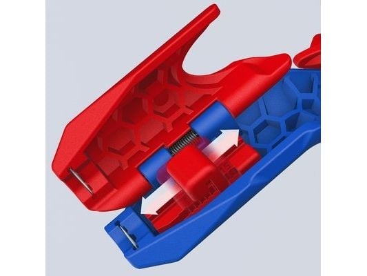 Knipex 16 95 03 SB, 65 g, Blå, Röd