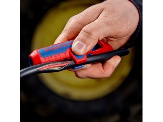 Knipex 16 95 03 SB, 65 g, Blå, Röd