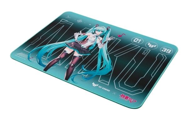 ASUS TUF Gaming P1 Hatsune Miku Edition - Musematte - blågrønn