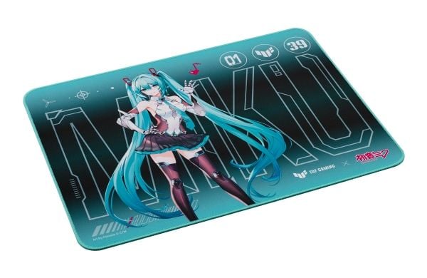 ASUS TUF Gaming P1 Hatsune Miku Edition - Musematte - blågrønn