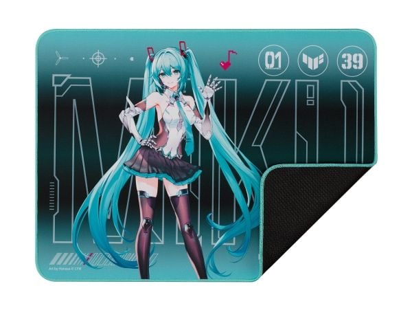 ASUS TUF Gaming P1 Hatsune Miku Edition - Musematte - blågrønn