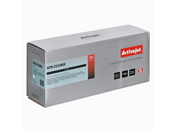 Activejet ATB-2510NX Toner (erstatning for Brother TN2510XL; Supreme; 3000 sider; svart)