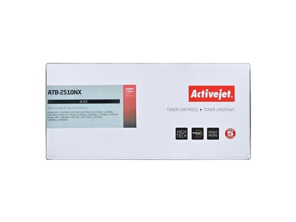 Activejet ATB-2510NX Toner (erstatning for Brother TN2510XL; Supreme; 3000 sider; svart)