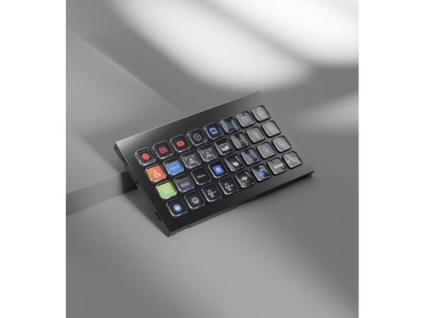 Elgato Stream Deck Module, musta, 32 painikkeet, 169 mm, 25 mm, 103 mm, 292 g