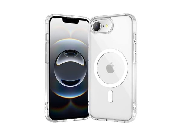 Insmat 650-1343, Suojus, Apple, iPhone 16e, 15,5 cm (6.1"), Läpinäkyvä
