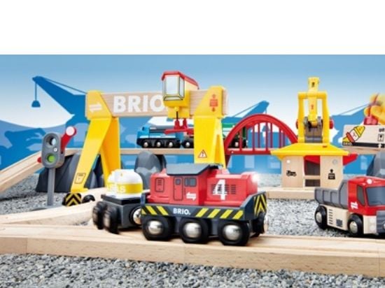 BRIO 33097 Cargo Railway Deluxe Set