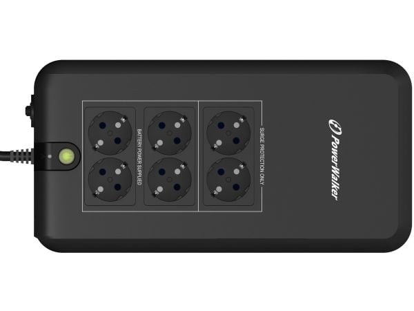 PowerWalker VFD 800 APFC, Standby (Offline), 0,8 kVA, 420 W, 170 V, 280 V, 50/60 Hz