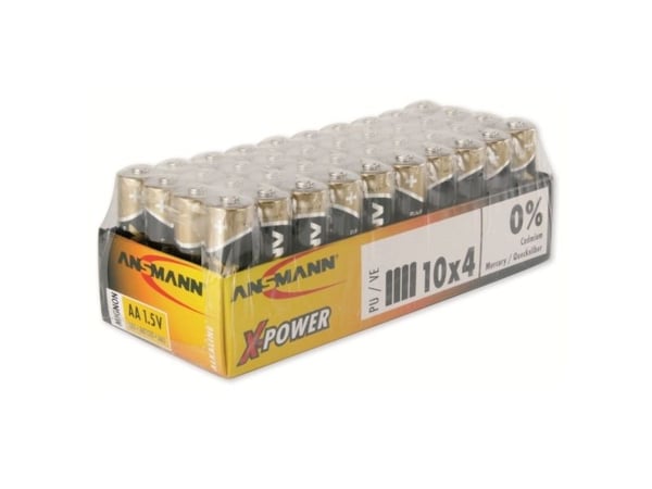 ANSMANN X-POWER Mignon AA batteri 4 x AA alkalisk (5015681)