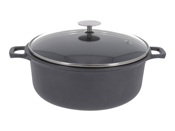 de Buyer Choc Extreme - Gryte med dekke - 24 cm - ikke-klebende - rund
