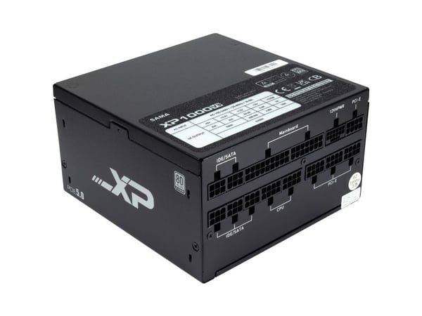 Inter-Tech SAMA XPH-1000A - Strømforsyning (intern) - ATX12V 3.0 - AC 100-240 V - 1000 Wh