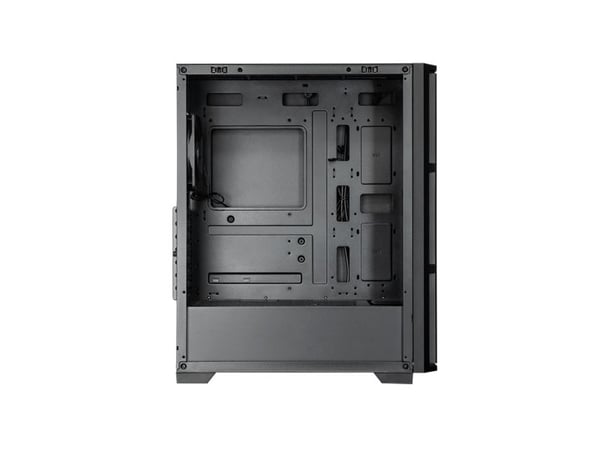 Chieftec AS-02B-TG-OP, Midi Tower, PC, musta, ATX, mikro ATX, Mini-ITX, Multi, 16,5 cm