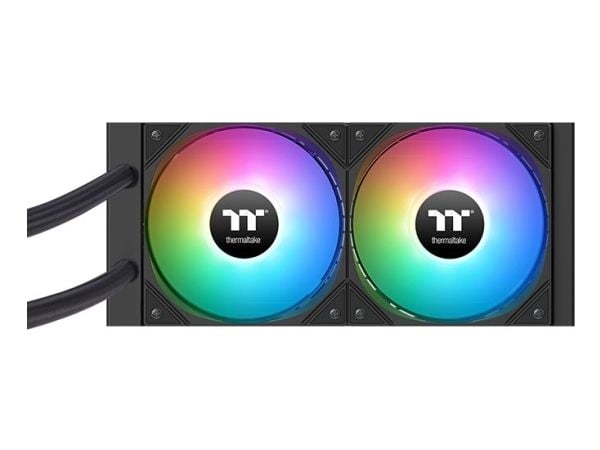 Thermaltake LA240 ARGB Sync - Væskekjølesystem for prosessor - Radiatorstørrelse: 240 mm - (for: LGA1851, LGA1700, LGA1200, LGA1156, LGA1155, LGA11...