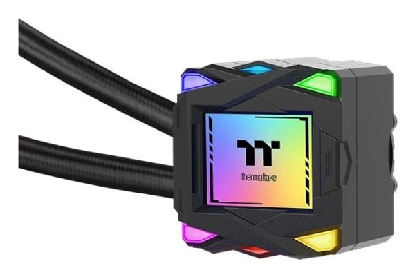 Thermaltake LA360 ARGB Sync - Prosessorkjøler - Radiatorstørrelse: 360 mm - (for: LGA2066, LGA2011, LGA2011-3, LGA1851, LGA1700, LGA1200, LGA1156, ...