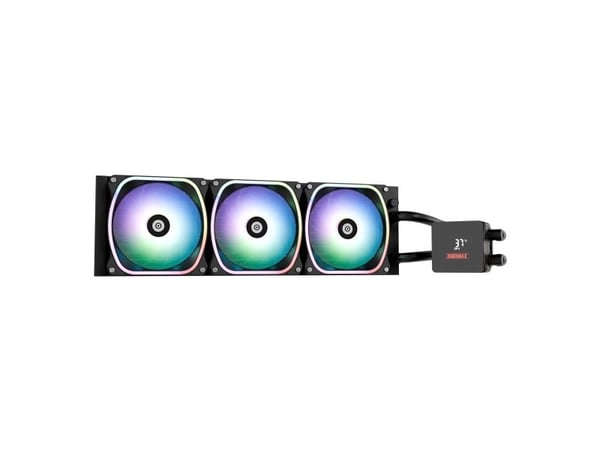 Enermax Aquafusion II 360 mm, Alt-i-ett væskekjøler, 12 cm, Sort