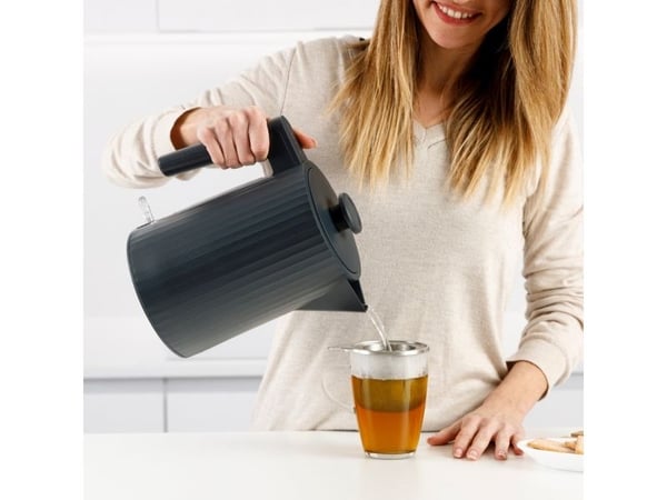 Taurus Jonic Tea, 1,7 l, 2200 W, Grå, Vannivåindikator, Trådløs, Filtrering