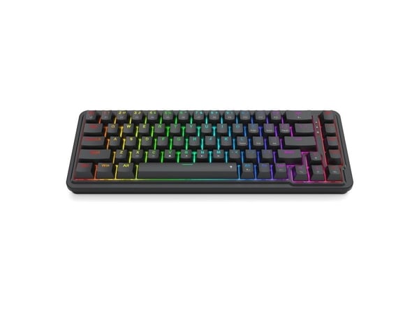 REDRAGON K709-RGB Nova, Koblet med ledninger (ikke trådløs), USB, Mekanisk nøkkelbryter, Sort