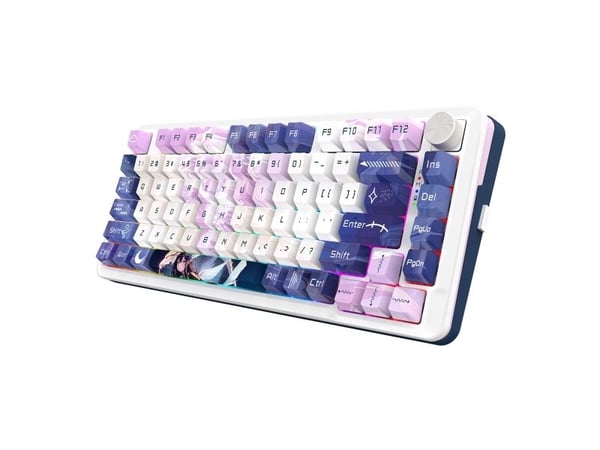 REDRAGON K681ACG-RGB-PRO Cyrus, Trådløs, USB + RF Wireless + Bluetooth, Mekanisk nøkkelbryter