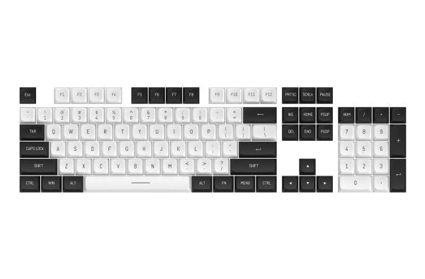 REDRAGON A132 PBT Doubleshot, Flerfarget