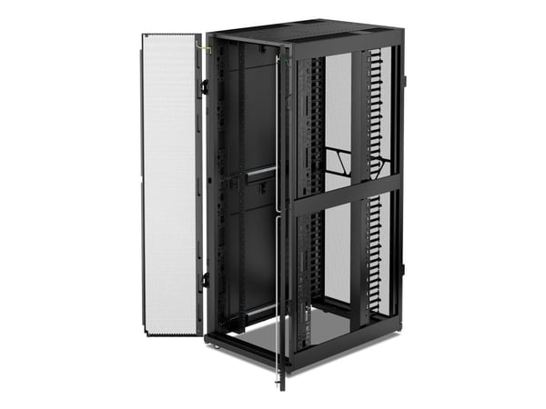 APC AR3140B2, 52U, Tehostunut kaapelinhallinta, 201,5 kg, Valkoinen