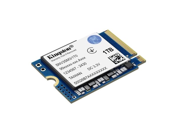 Kingston NV3 - SSD - 1 TB - intern - M.2 2230 - PCIe 4.0 x4 (NVMe)