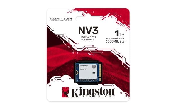 Kingston NV3 - SSD - 1 TB - intern - M.2 2230 - PCIe 4.0 x4 (NVMe)
