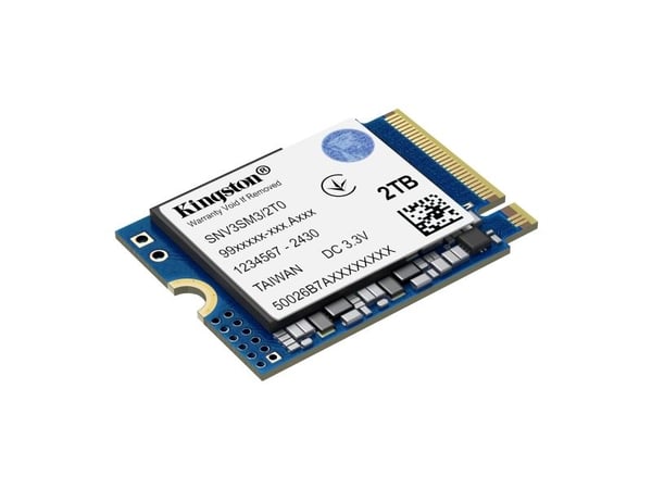 Kingston NV3 - SSD - 2 TB - intern - M.2 2230 - PCIe 4.0 x4 (NVMe)