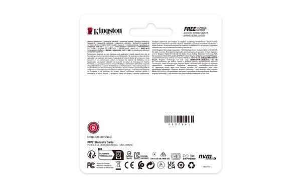 Kingston NV3 - SSD - 2 TB - intern - M.2 2230 - PCIe 4.0 x4 (NVMe)