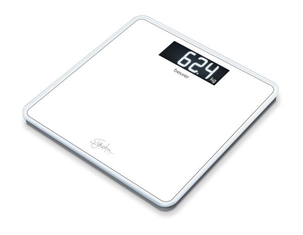 Beurer GS400 H hvitt glassvekt SignatureLine