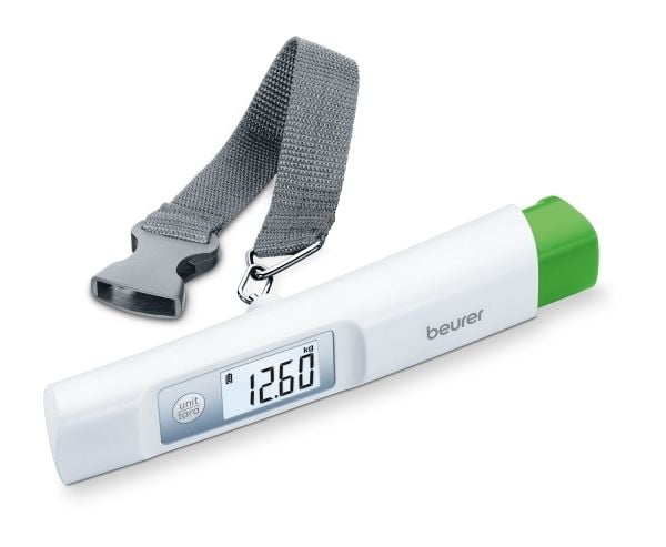 Beurer LS 20 bagasjevekt 50 kg, 10 g inndeling, dynamobatteri