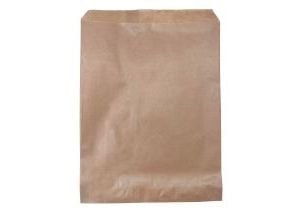 Bagerpåse 1,5 kg rektangulär L200xB260+20 mm papper 40 g brun, 1000 st/krt