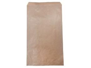 Bagerpose 2kg Rektangulær L200xB340+20mm Papir 40gr Brun,1000 stk/krt