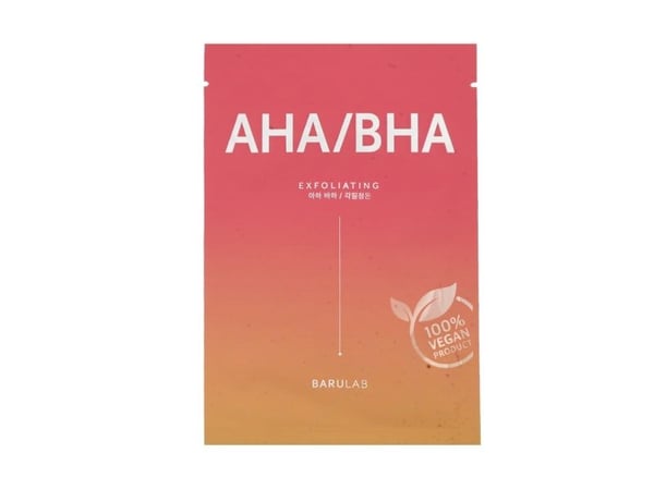 Barulab AHA/BHA eksfolierende vegansk maske 23 g