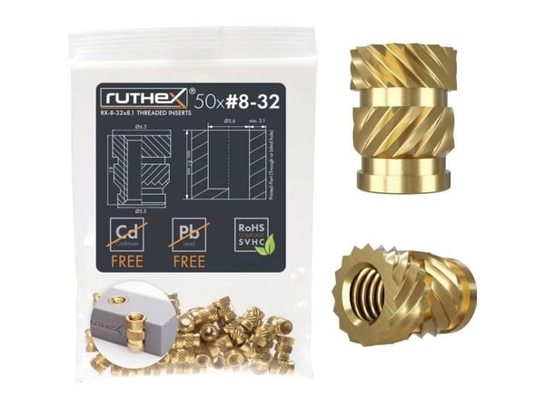 ruthex gjengeinnsats RX-8-32x8.1 GE-8-32x81-001