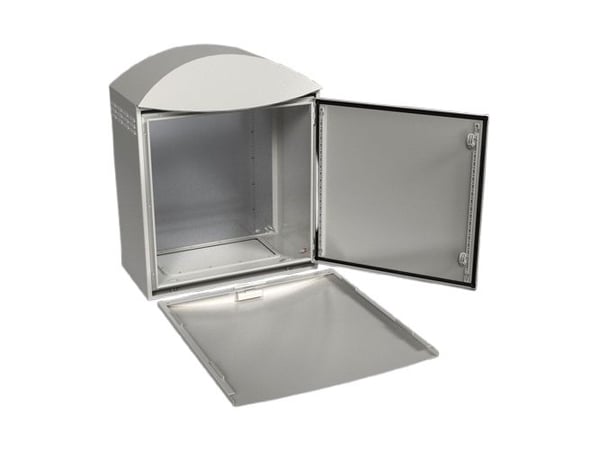 Rittal CS 9791.045 Kaappi 630 x 780 x 380 Alumiiniharmaa 1 kpl