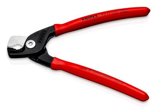 Knipex Med dobbel skjærekant i variant 95 11 200.Last ned PDF-filLast ned fil 95 11 160 Kabelsaks