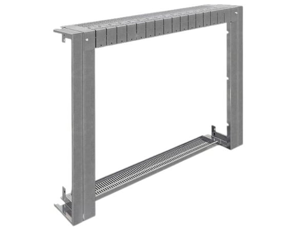 Rittal 9684.900, Sähköisen aukon peittolevy, Ruostumaton teräs, Terästä, 6,58 kg, 7,48 kg