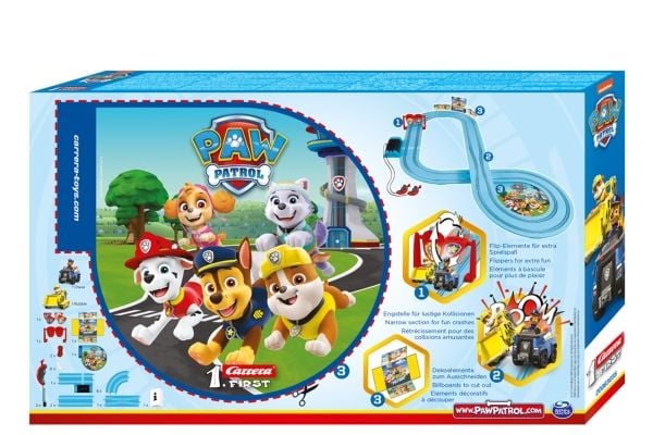 Carrera FIRST Paw Patrol - On the Double Racetrack