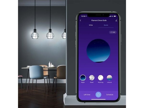 Tellur TLL331011 E27 10W 1000lm smart glödlampa