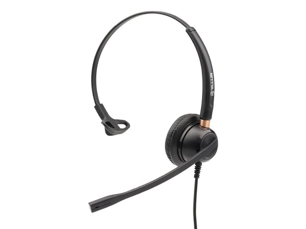 Kuulokkeet Tellur Voice 510N monoauraaliset USB musta Kuulokkeet Tellur Voice 510N monoauraaliset USB musta