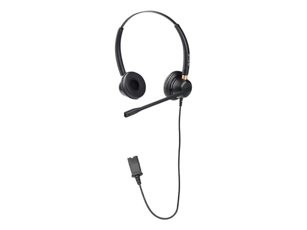 Hodetelefoner Tellur Voice 520N to-stemme USB svart